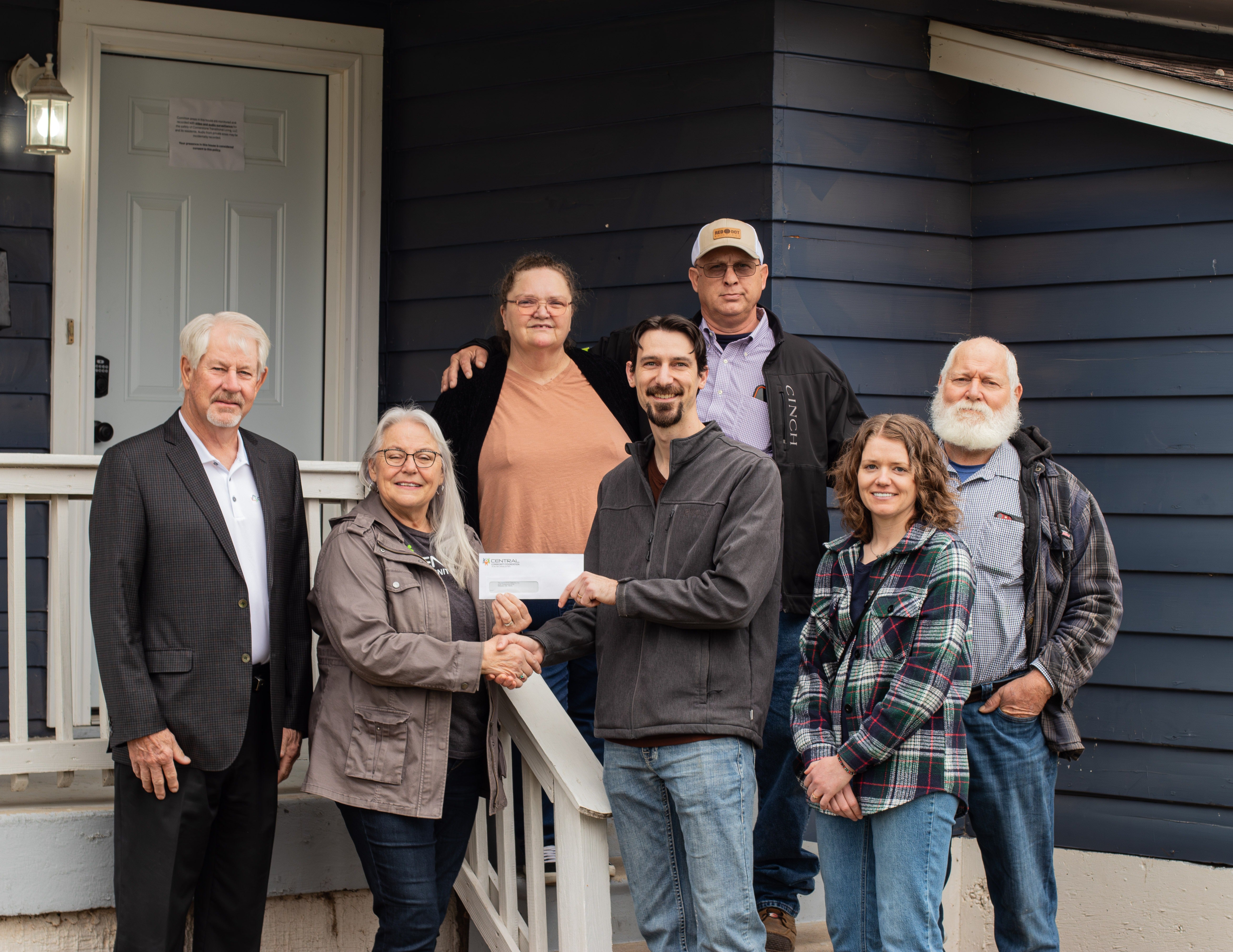 Top row, left to right - Carla Bullups and Dale Billups. Bottom row left to right - Ken Starks, Donna Dollins, Jared Mackey, Loren Vander Sys and John Gage