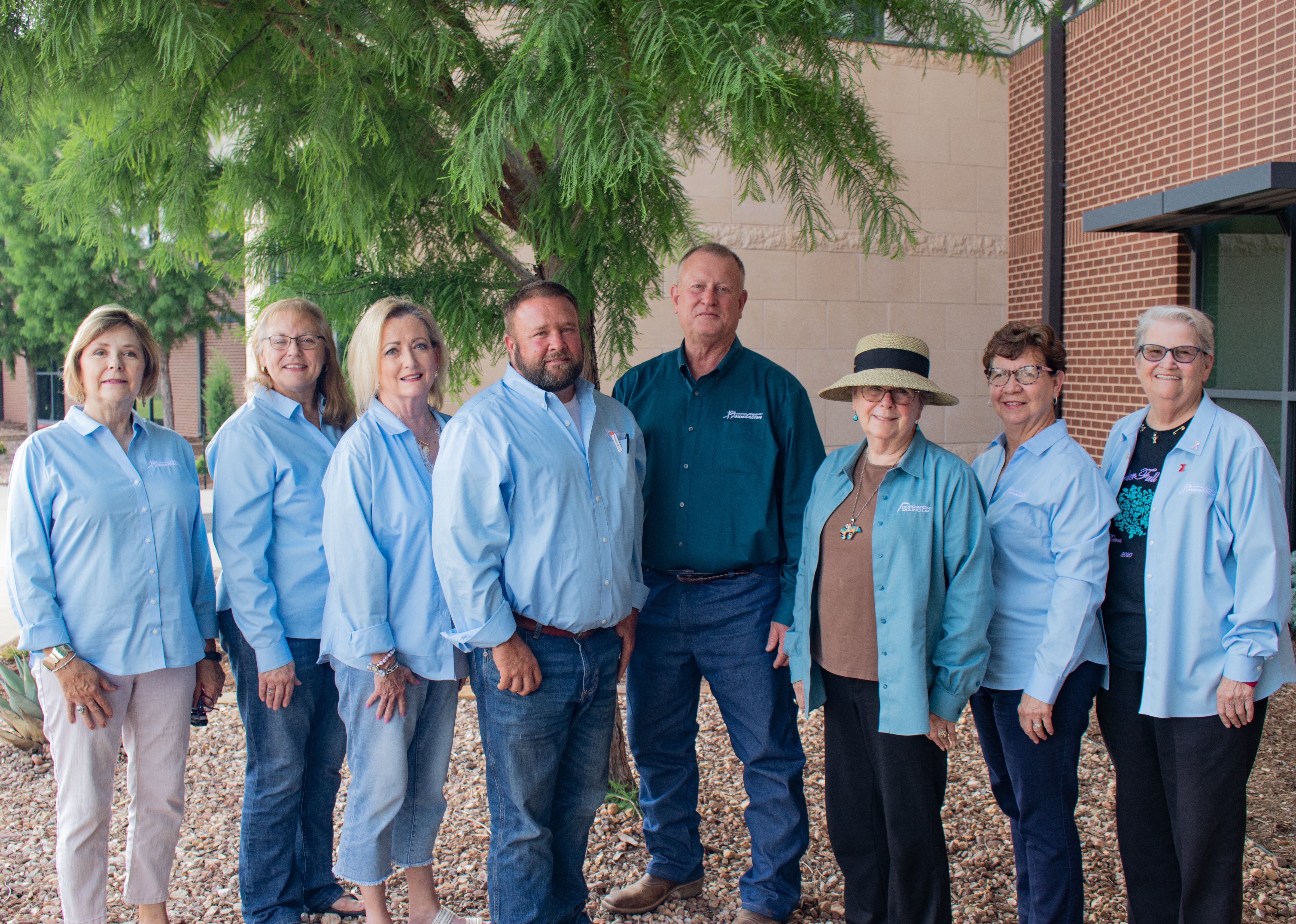 Central Foundation Board Members outside of Central's office.